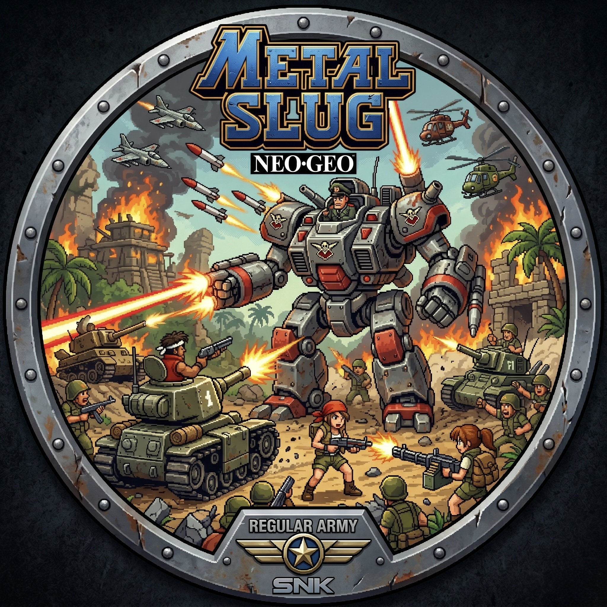 Metal Slug V2 Motiv