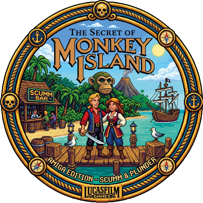 Monkey Island Motiv